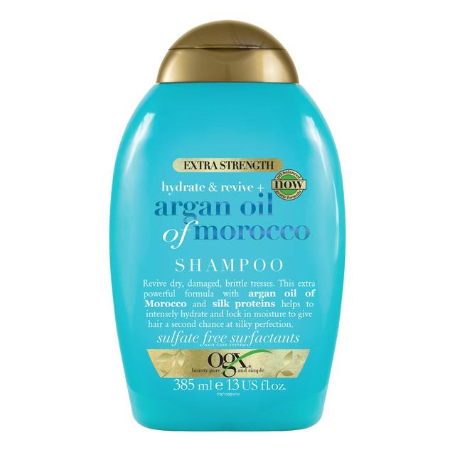 OGX Hydrat & Revive+ Arganöl aus Marokko zusätzliche Stärke Shampoo 385ml