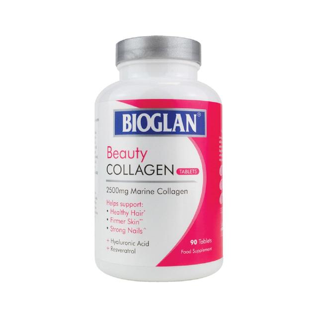 Tabletas de colágeno de belleza de Bioglan 90 por paquete