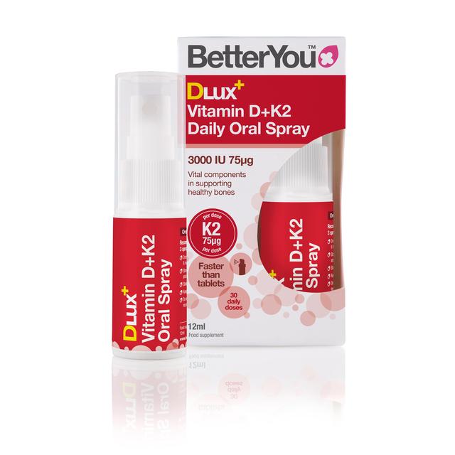 BetterYou Vitamin D & K2 Daily Oral Spray 12ml