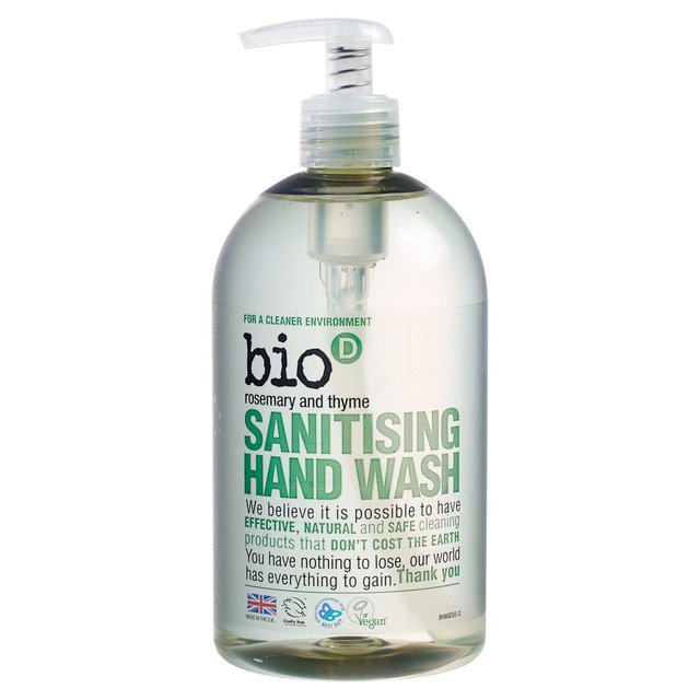 Bio D Eco Rosemary & Thyme Sanitising Hand Wash 500ml