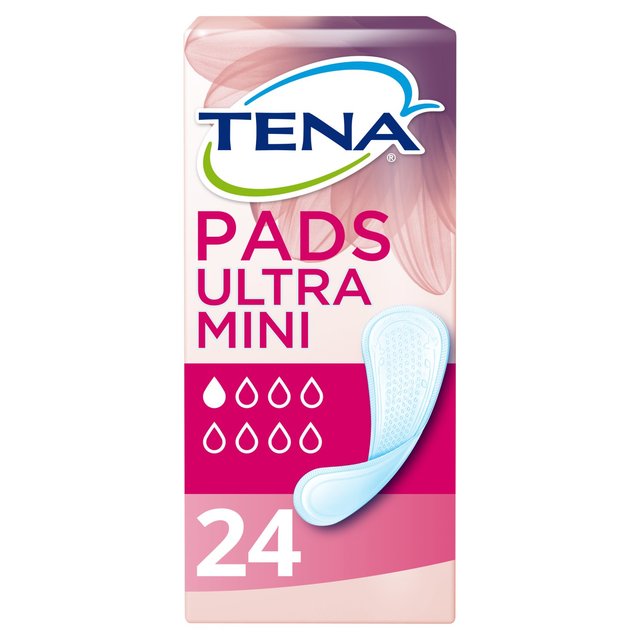 TENA Lady Ultra Mini Plus Incontinence Pads 24 per pack