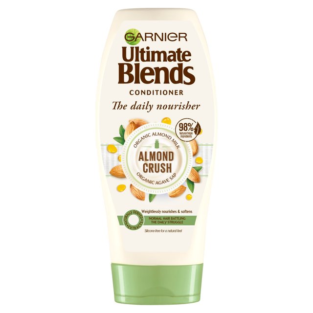 Garnier Ultimate Blends Almond Milk y Agave Save Acondicionador de cabello normal 360 ml