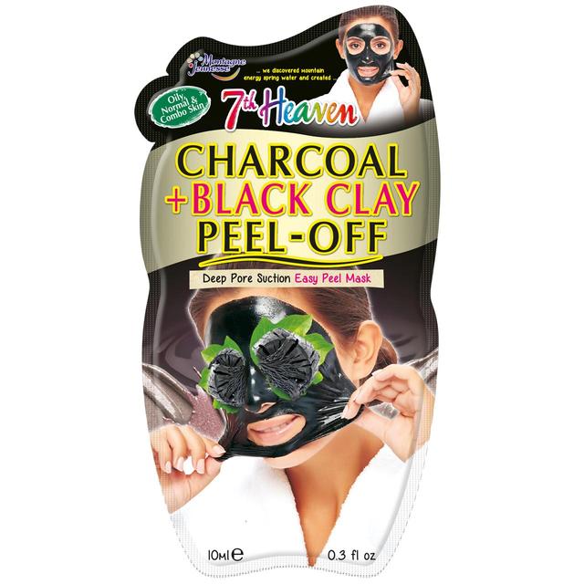 7th Heaven Charcoal & Black Clay Peel-Off Face Mask