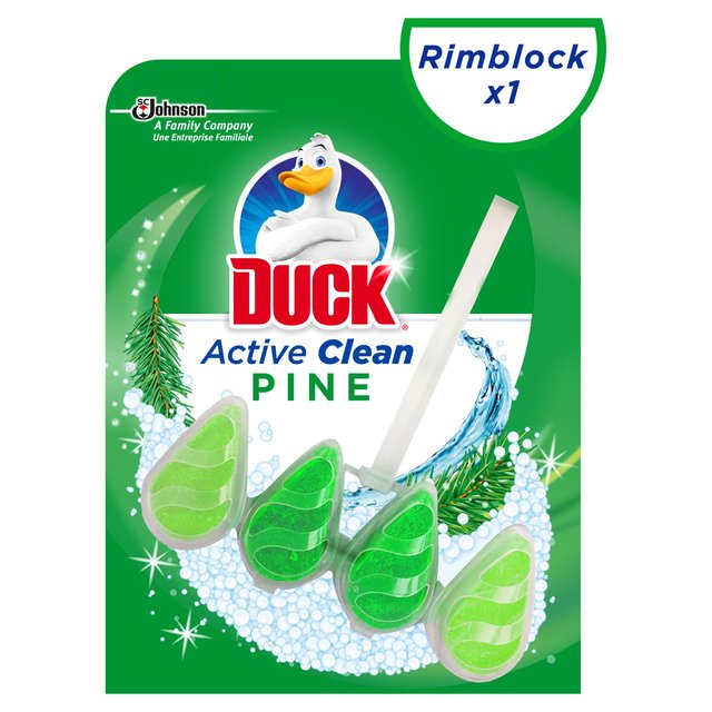 Duck Active Clean Toilet Rimblock Pine 37g