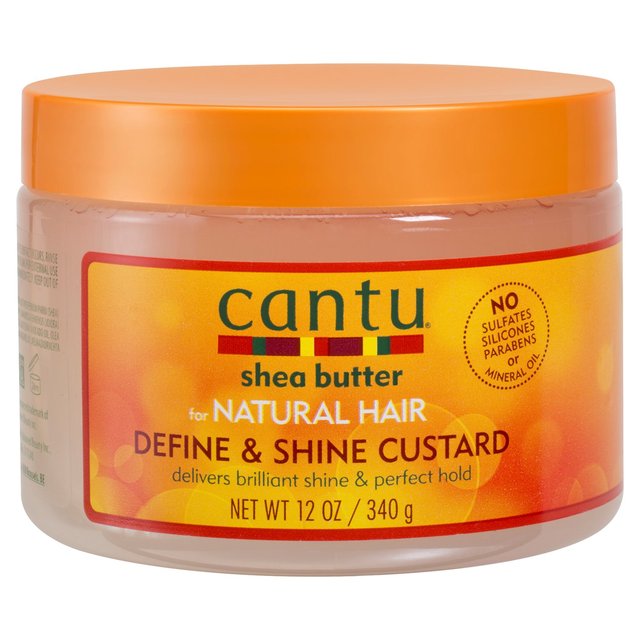 Cantu Shea Butter Definieren & glänzen Haarpudding für natürliches Haar 340g