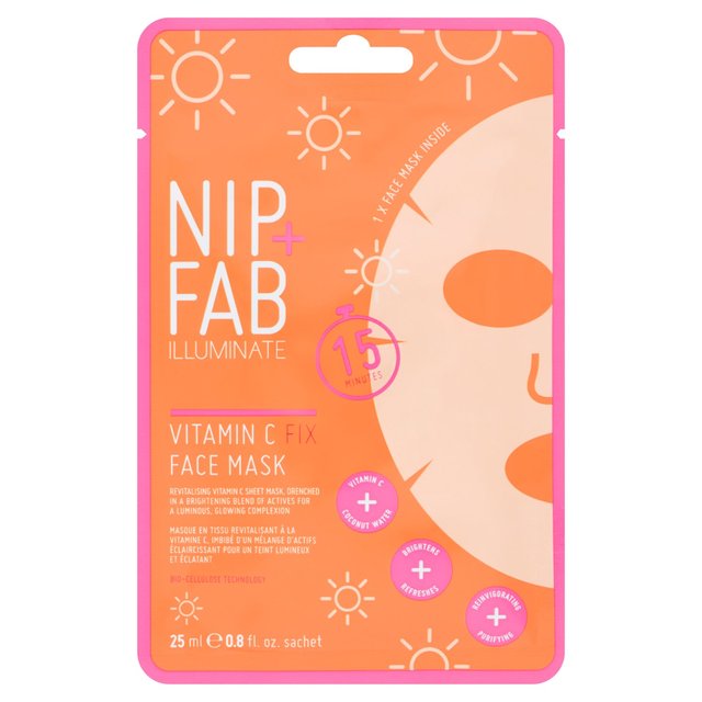 Nip+Fab Vitamin C Hydrogel -Gesichtsmaske 25ml fixieren