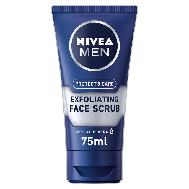 Nivea Men exfoliant la protection contre les broussailles de visage et les soins 75 ml