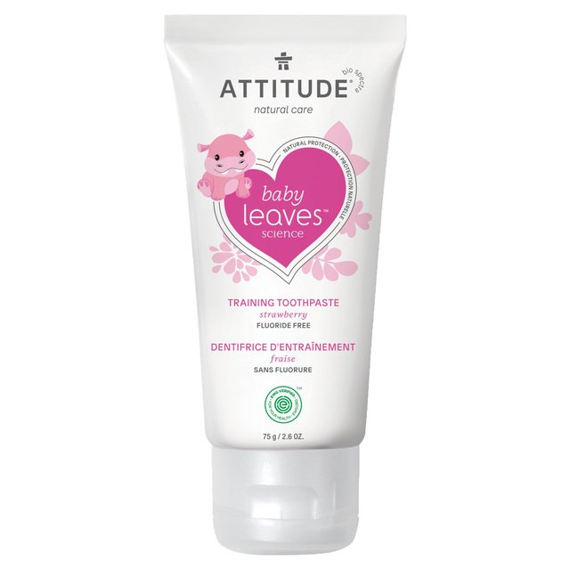Attitude Baby Leaves Fluoride Free Gel Toothpaste Strawberry 75g