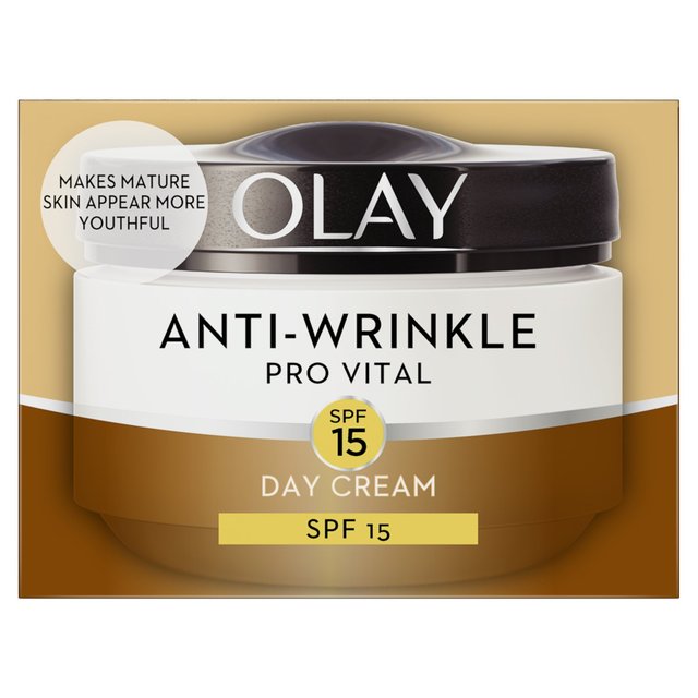 Olay Anti-Wrinkle Pro Vital Moisturiser Day Cream Mature Skin 50ml