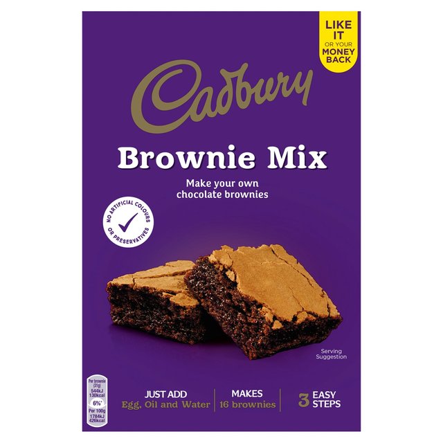 Mezcla de Brownie Cadbury 350g 