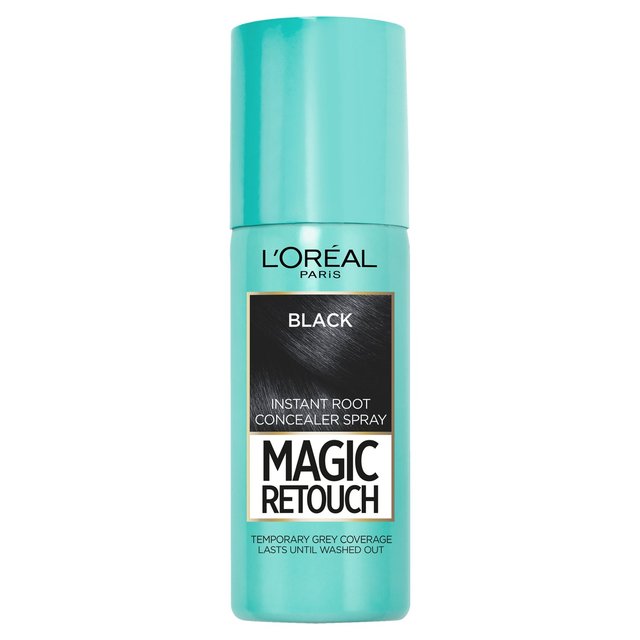 Hula hop Forudsætning porter L'Oreal Paris Magic Retouch Instant Grey Root Touch Up Spray Black 75ml |  British Online