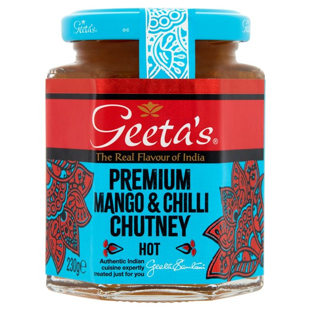Geetas Mango & Chili Chutney 230g