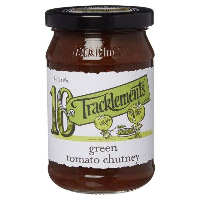 Chutney de Tomate Verde Tracklements 325g 