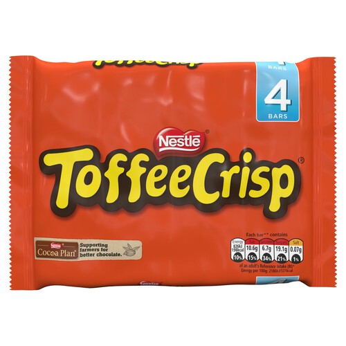 Nestle Toffee knusprig 4 x 38 g