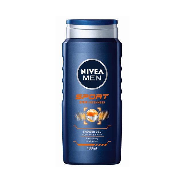 Nivea Men Shower Gel Sport Body Wash 400ml