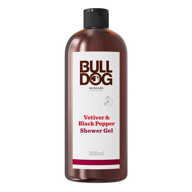 Bulldog -Hautpflege schwarzer Pfeffer & Vetiver Duschgel 500 ml