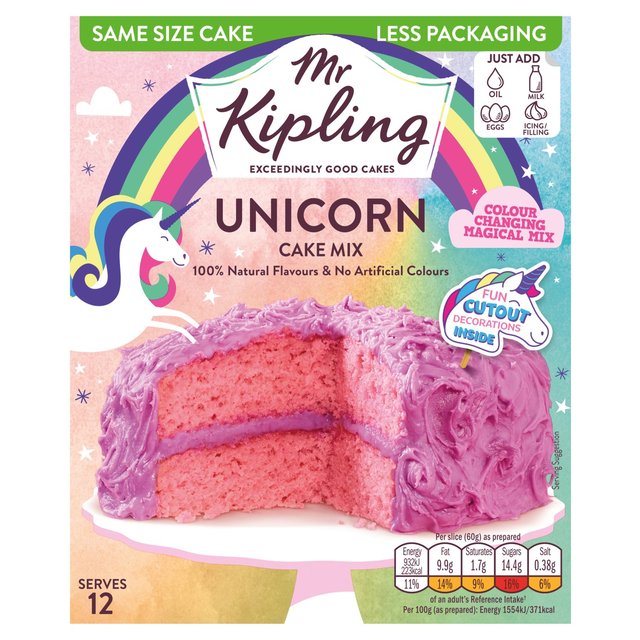 Mr Kipling Unicorn Cake Mix 400g