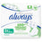 Always Organic Cotton Protection Ultra Normal Wings Sanitary Towels 12 per pack