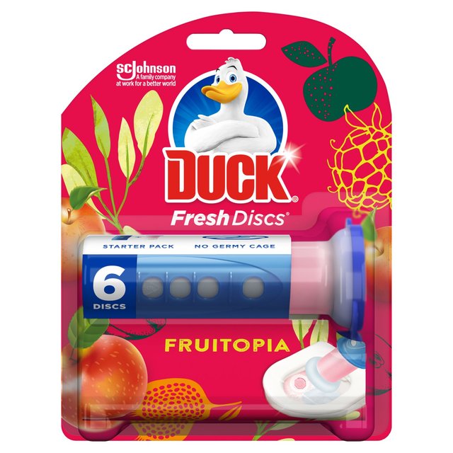 Duck Toilet Fresh Discs Holder Fruitopia 36ml