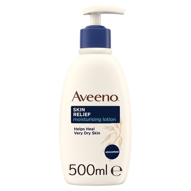 Loción hidratante de alivio de la piel de Aveeno 500ml