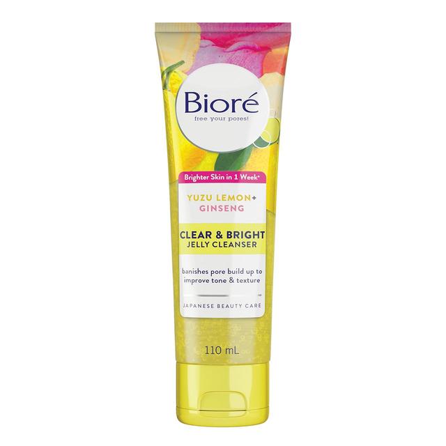 Biore Clear & Bright Aufheller Jelly Cleanser 110ml