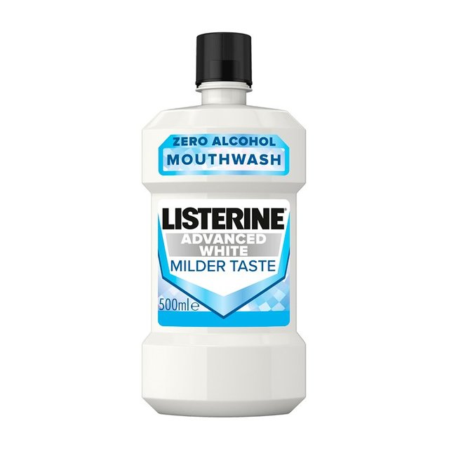 Listerine Advanced White White Sabor Luck Luck 500ml