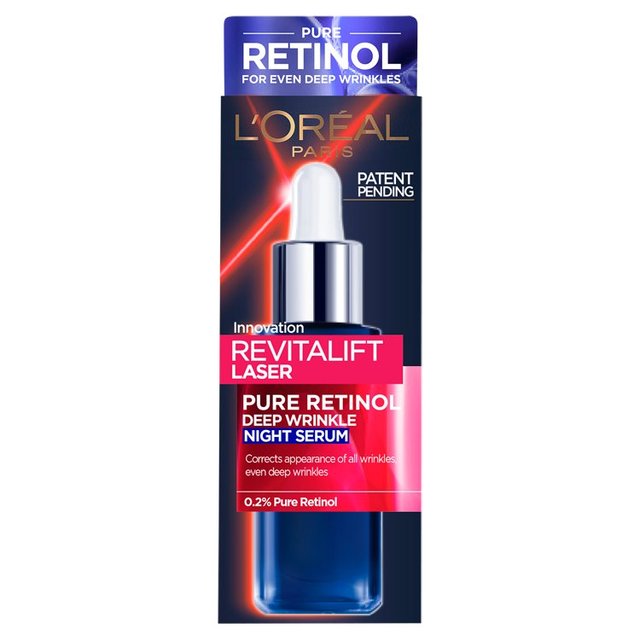 L'Oreal Paris Revitalift Laser Pure Retinol Deep Anti-Wrinkle Night Serum 30ml