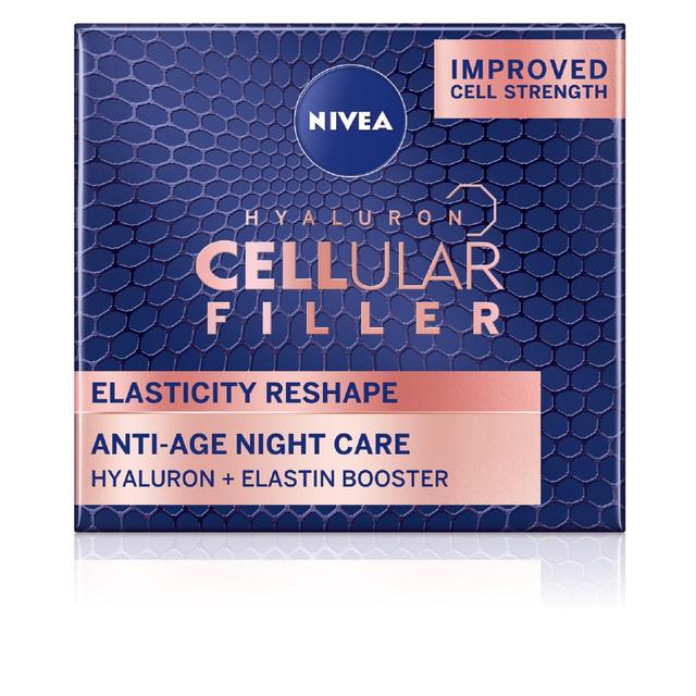 Nivea Cellular Elasticity Filler Night Cream Face Moisturiser 50ml