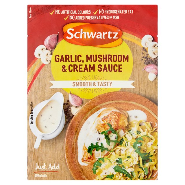Schwartz Garlic & Mushroom Sauce 26g