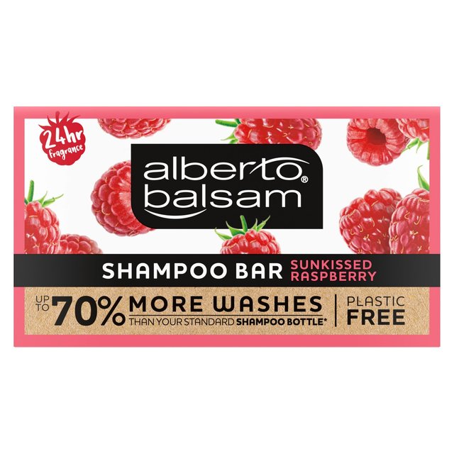 Alberto Balsam Sunkissed Raspberry Shampoo Bar 75g