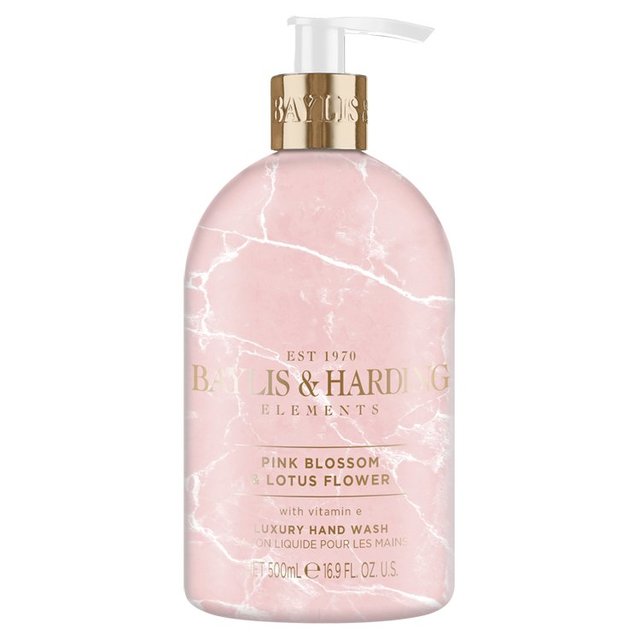 Baylis & Harding Elements Hand Wash Pink Blossom & Lotus Flower 500ml