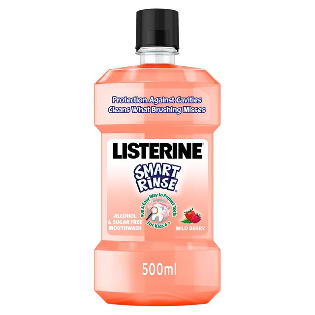 Listerine Smart Rinse Mild Berry 500ml