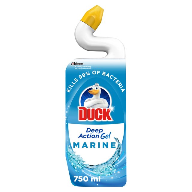 Duck Deep Action Gel Toilet Cleaner Cleaner Marine 750ml