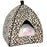 Petface Mollie's Faux Suede Leopard Igloo Cat Bed