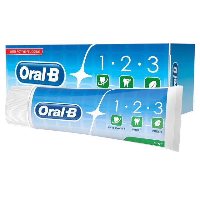 Pasta de dientes b oral B 1-2-3 100ml
