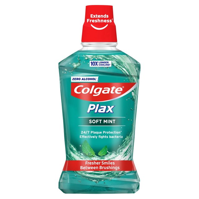 Colgate Plax Soft Mint Mouthwash with CPC 500ml