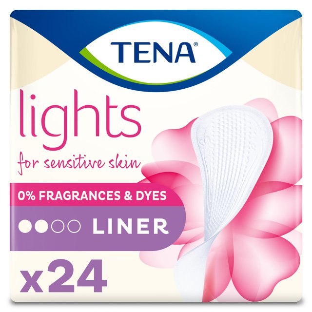 Tena Lights Incontinence Liners 24 par pack