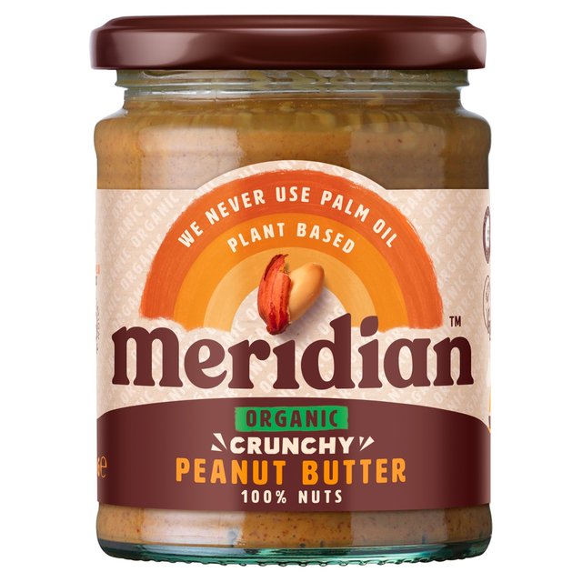 Meridian Organic Crunchy Peanut Butter 280g
