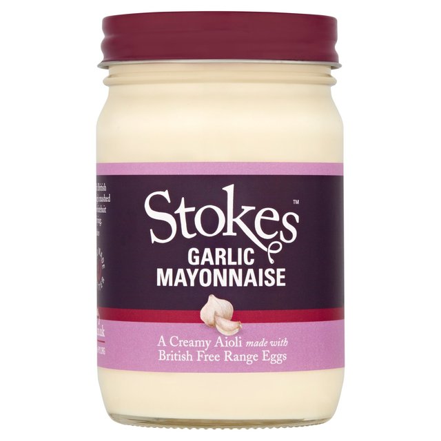 Mayonnaise à l'ail Stokes 345G