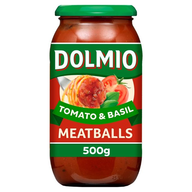 Salsa de pasta de tomate y albahaca de albóndigas Dolmio 500g