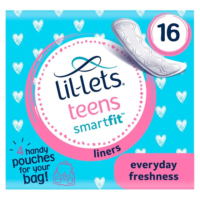 Lil-Lets Adolescentes Liners 16 por paquete