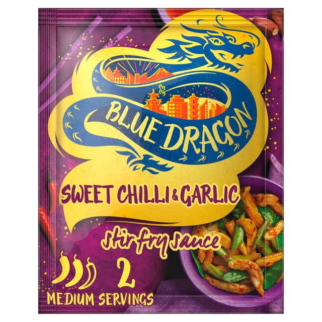 Blue Dragon Stir Fry Sauce Sweet Chilli & Garlic 120g