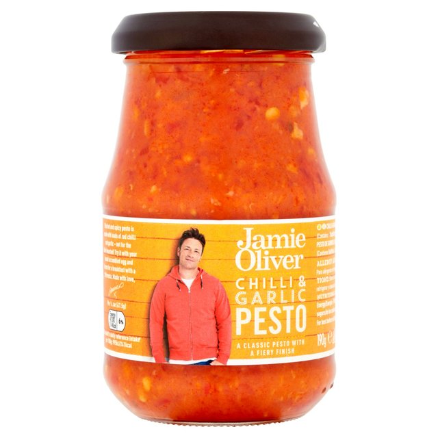 Jamie Oliver Chilli & ail pesto 190g