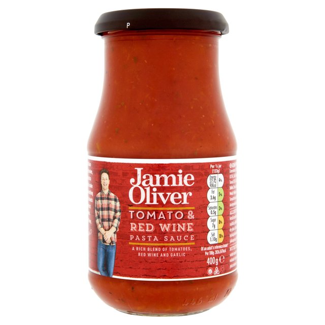 Jamie Oliver Tomato et sauce au vin rouge italien pour bolognais 400g