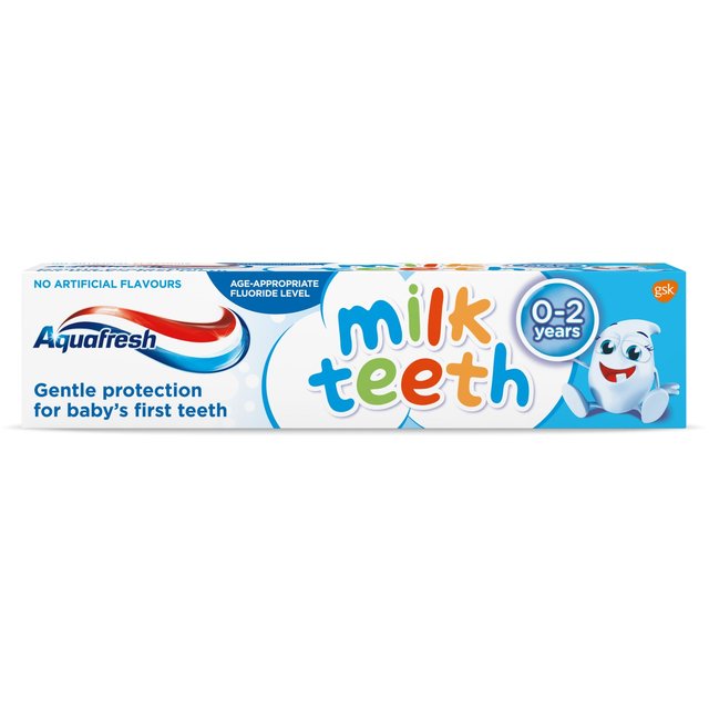 Dent de lait aquafresh 0-2 ans de dentifrice pour enfants 50 ml