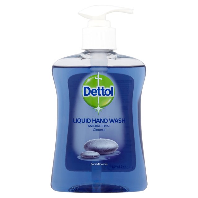 Dettol Sea Minerals Cleanser Savon de lavage de main antibactérien 250 ml