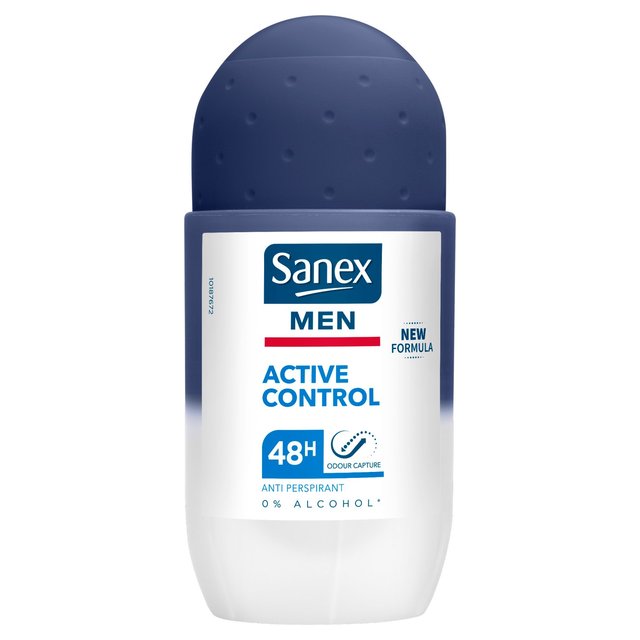 Sanex Men Contrôle actif Roll Antiperspirant sur déodorant 50ml