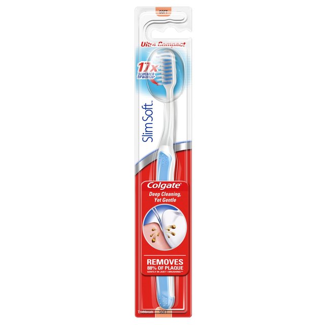 Colgate Slim suave ultra compacto cepillo de dientes