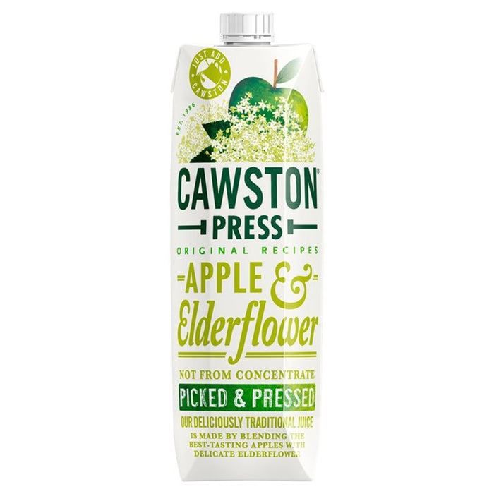 Cawston Press Apple y Elderflower Juice 1L