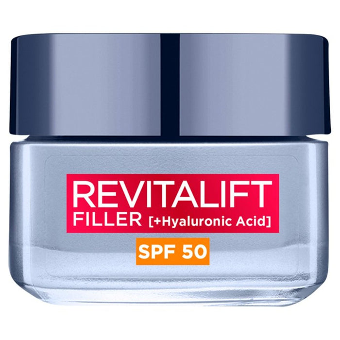 L'Oreal Paris Revitalift Füllstoff + Hyaluronsäure Anti -Aging -SPF 50 ml